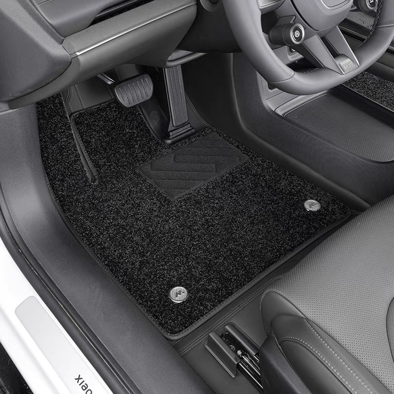 不同材质脚垫面料对比